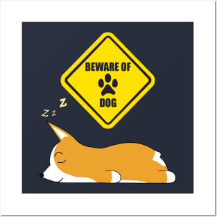 Corgi Guard Dog Posters and Art